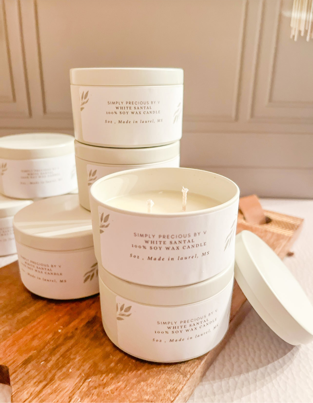 White Sage 5oz tin candle