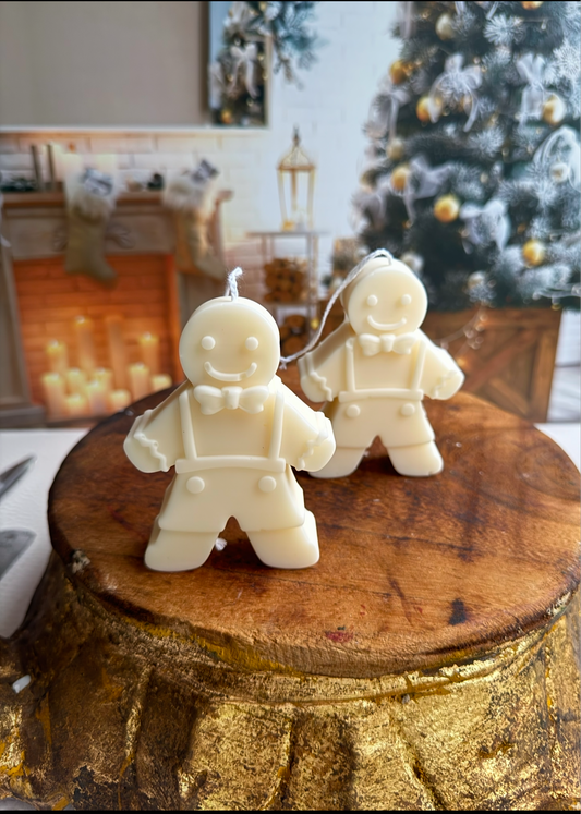 Gingerbread Man , our new Christmas candle