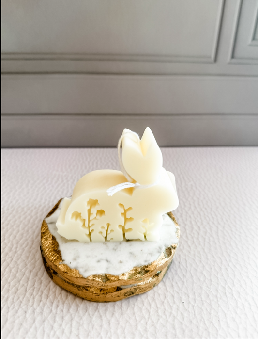 Bigger sized bunny candle