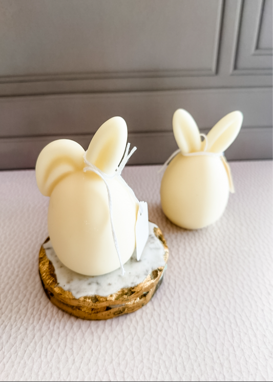 Easter bunny candles